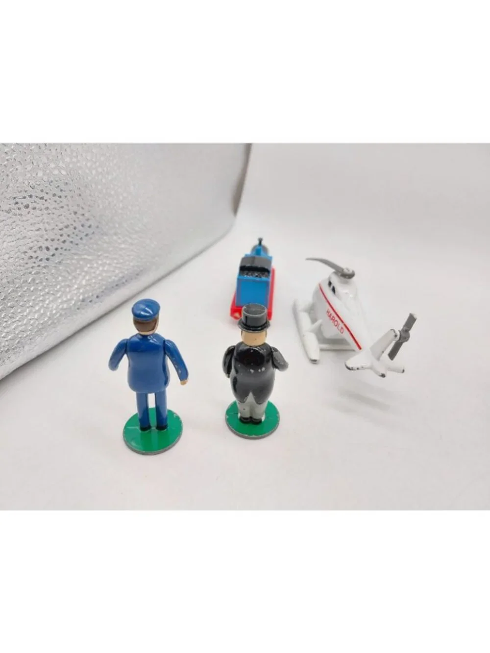 Ertl Thomas tank Topham Hat Harold Station master metal figure READ